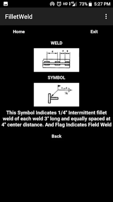 Welding Symbols for Android - No Downloading Required