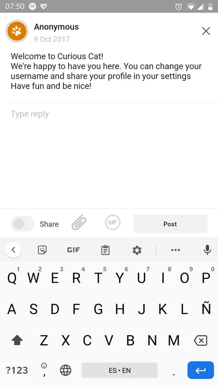 CuriousCat for Android: Engaging Q&A App