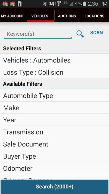 IAA Buyer for Android - Streamline Salvage Vehicle Purchases