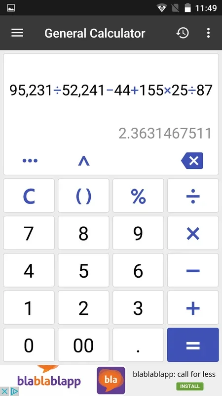 ClevCalc for Android - Comprehensive Calculator App