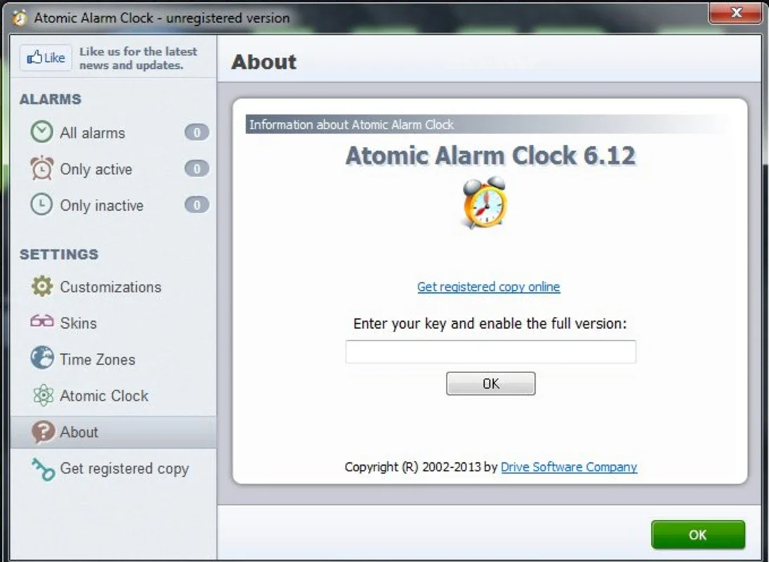 Atomic Alarm Clock for Windows - Customizable and Functional