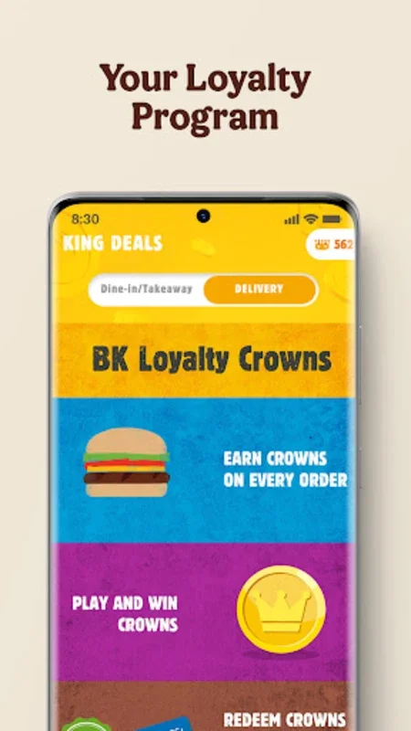 Burger King India App: Order Burgers, Customize Meals & Enjoy Exclusive Deals on Android