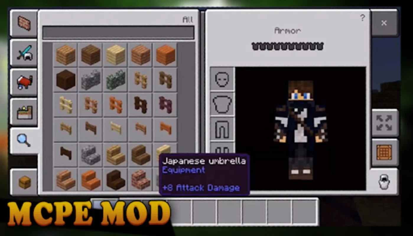 PC GUI Pack for Minecraft PE on Android - No Download Needed