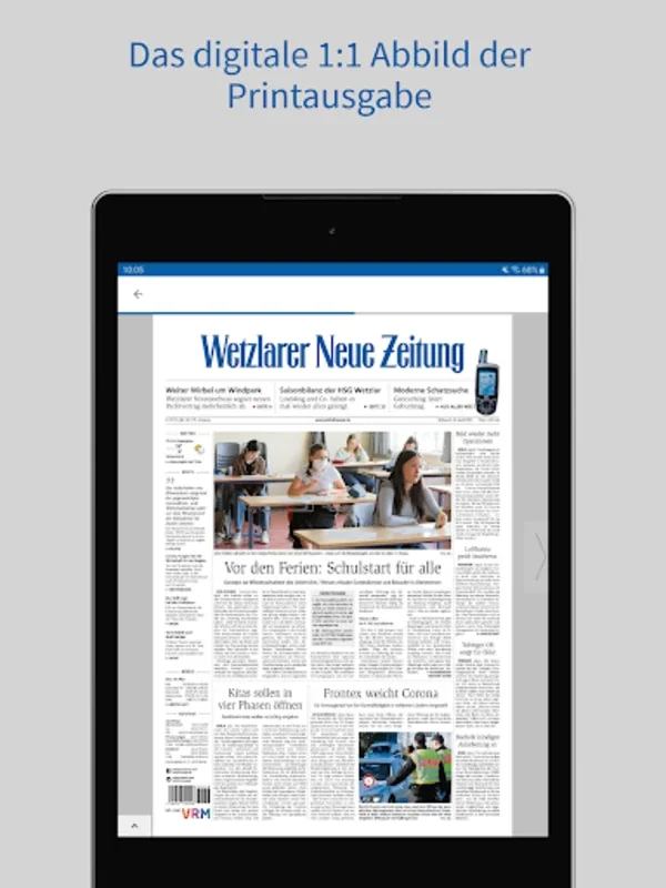 °m E-Paper for Android - Access Digital Newspapers Anytime