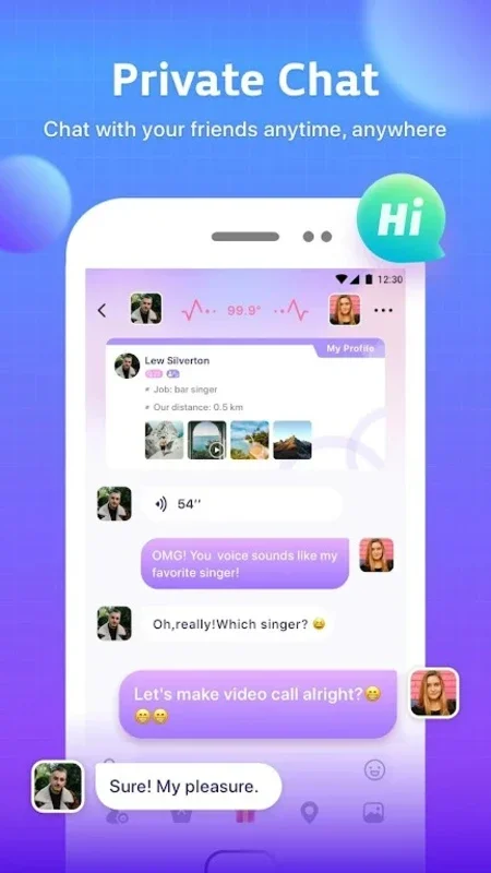 MeYo for Android - Connect and Chat Freely