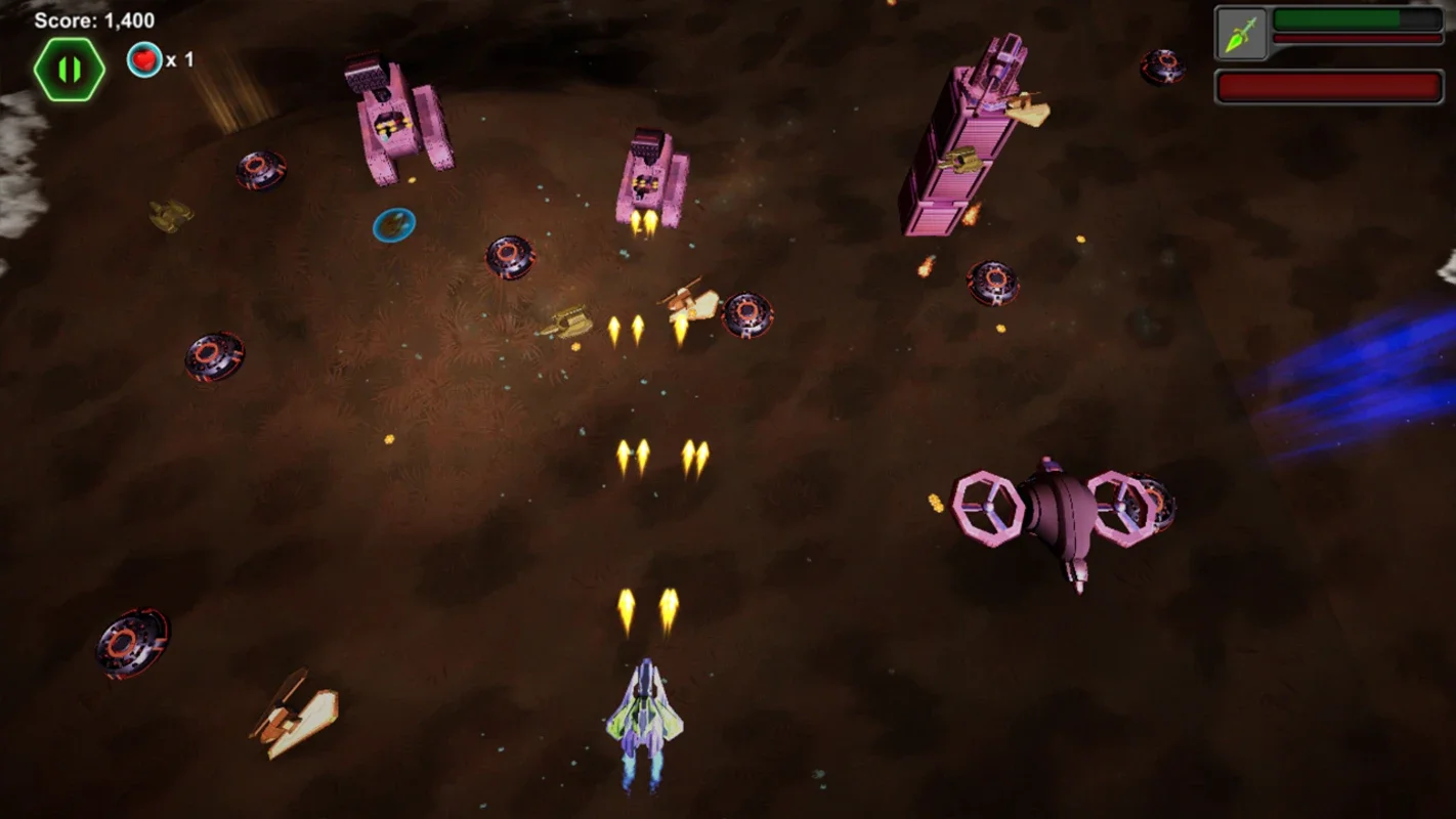 Galaxy Force Invasion for Android - Thrilling Space Battles