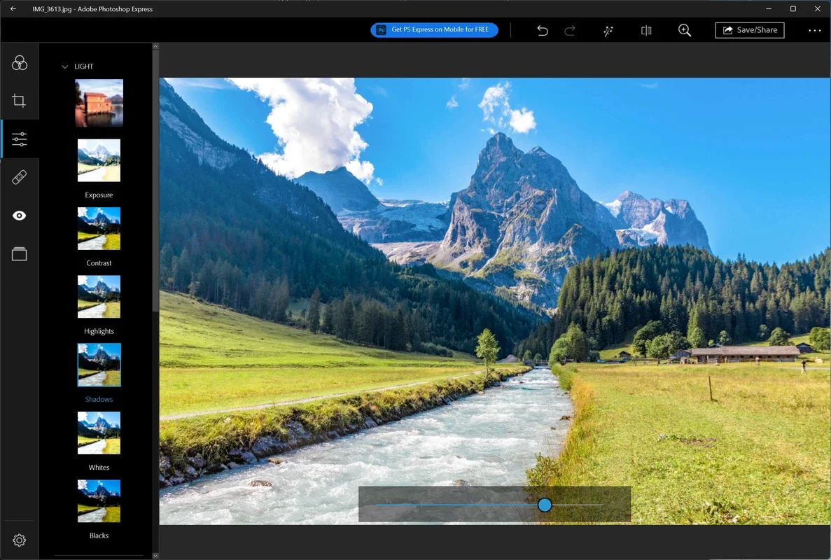 Adobe Photoshop Express for Windows: Free Photo Editing Software