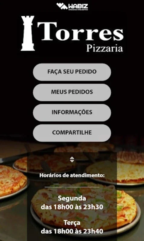 Torres Pizzaria for Android - Order Specialty Pizzas Easily