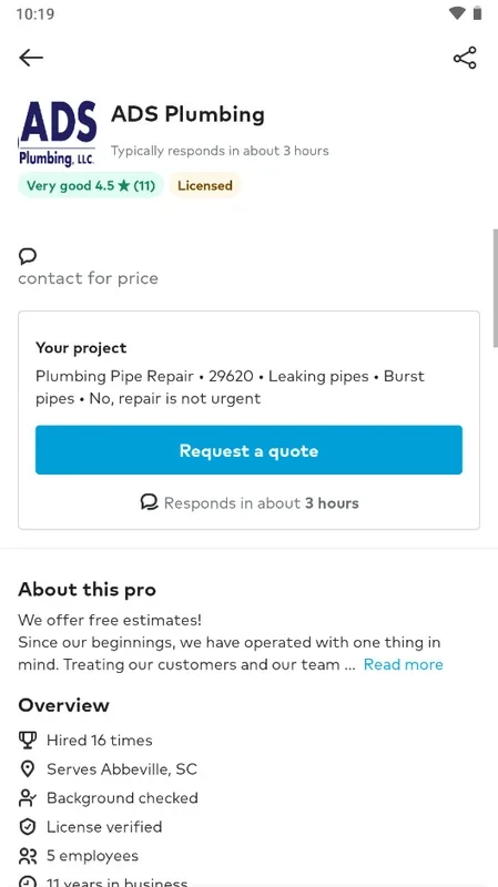 Thumbtack: Hire Service Pros for Android - Download Now