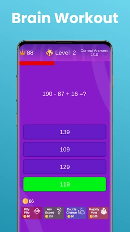 Math Quiz: Brain Training Game for Android - Enhance Math Skills