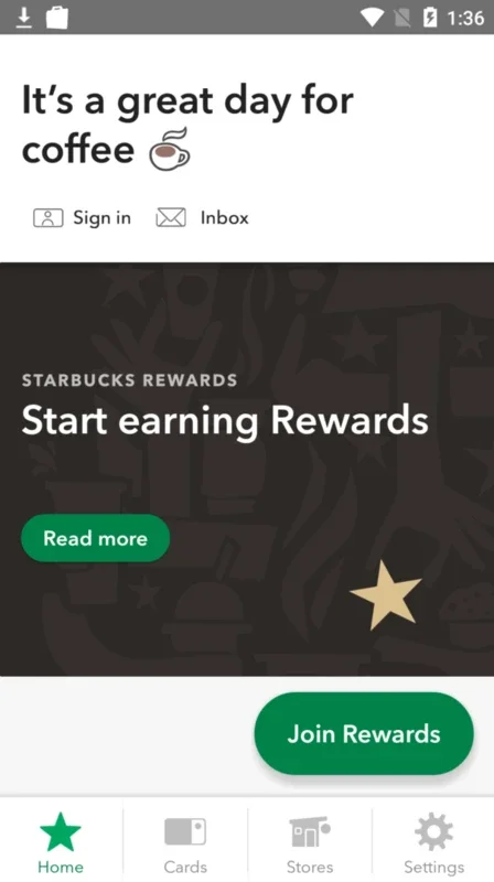 Starbucks Brasil for Android - Unbeatable Coffee Deals