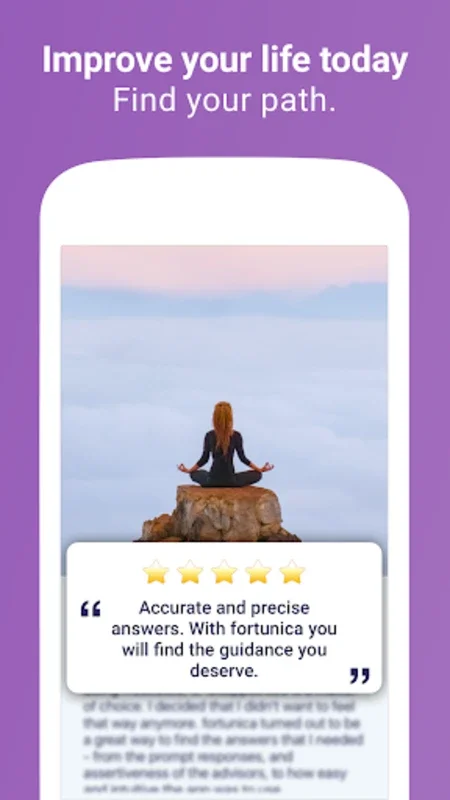 fortunica - Psychic & Tarot for Android: Spiritual Guidance