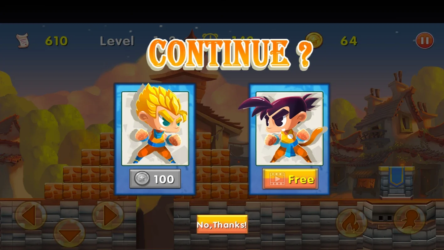 Super Saiyan World for Android - An Entertaining Platformer