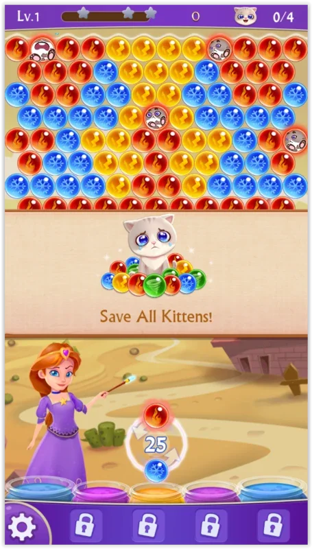 Bubble Mania for Android: Rescue Kittens with Fun Gameplay