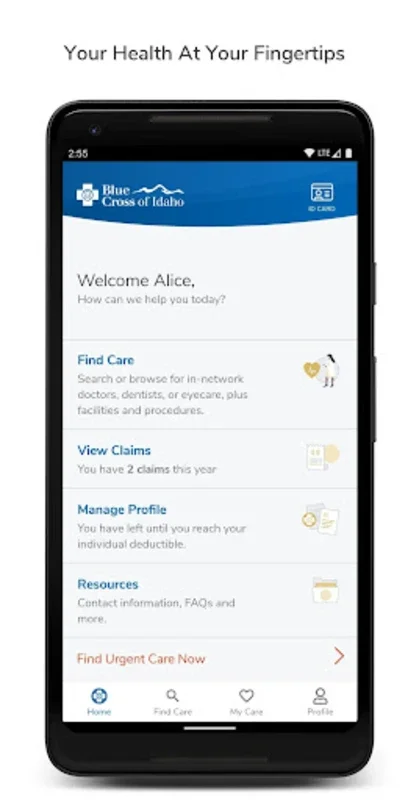 BC Idaho for Android: Simplify Healthcare Management