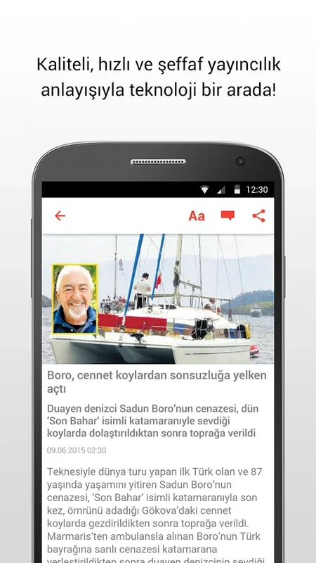 Milliyet for Android: Personalized News Hub