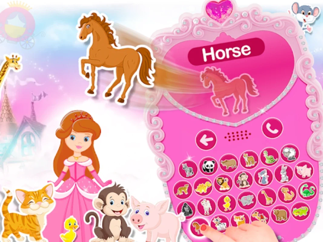 Pink Baby Princess Phone for Android - Download the APK from AppHuts