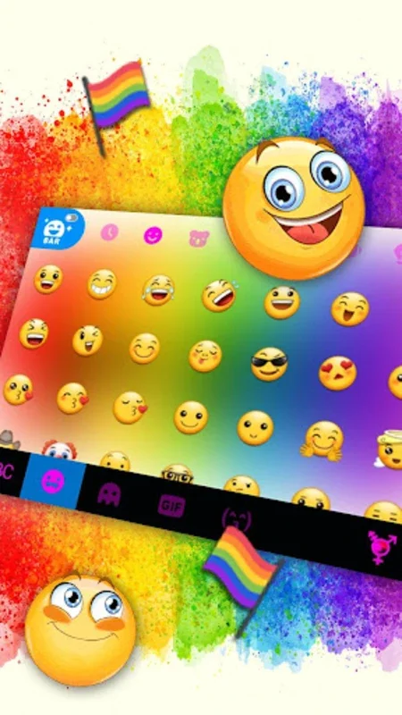 LGBTQ Pride Keyboard Theme for Android - Enhance Typing