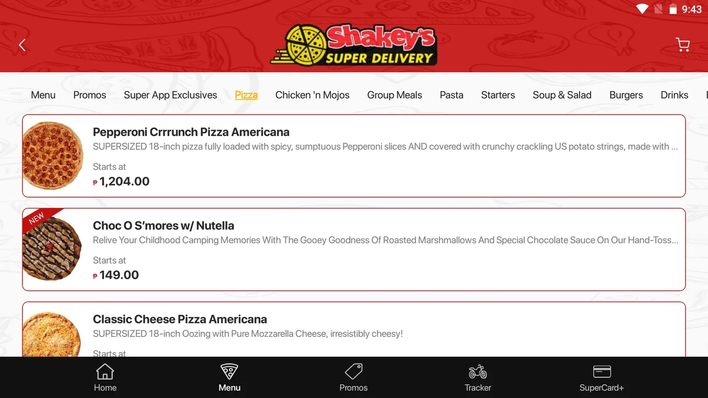 Shakey’s Super App for Android - Order Pizza with Ease