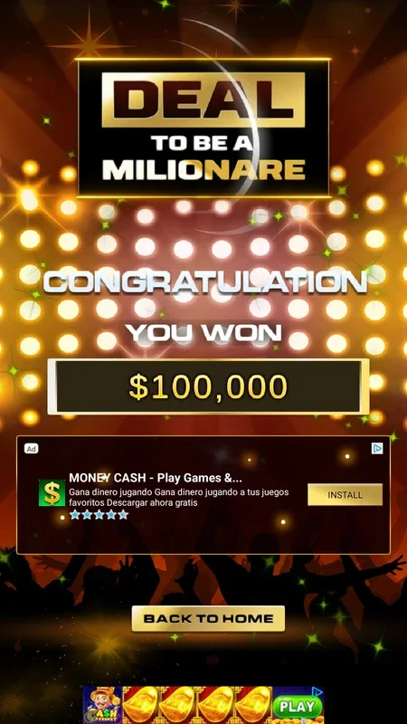 Deal To Be A Millionaire on Android: Aim for Big Prizes