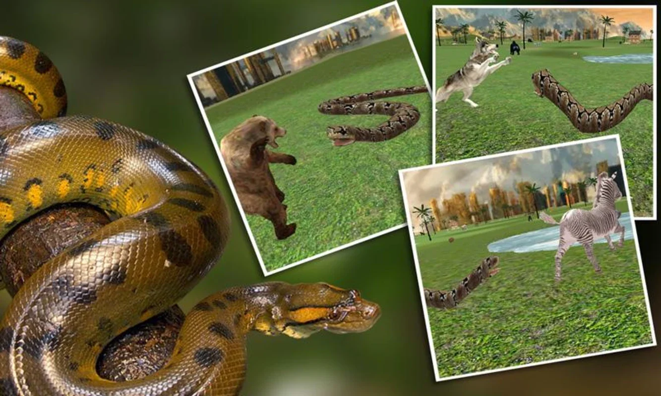 Wild Anaconda Snake Attack Sim for Android - Thrilling Adventure