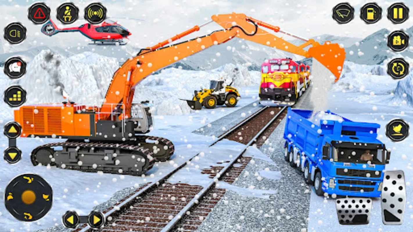 City Construction JCB Game 3D for Android - Build a Bustling Train Station