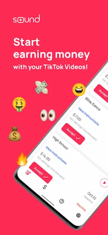 Sound.Me for Android - Monetize TikTok with Targeted Campaigns