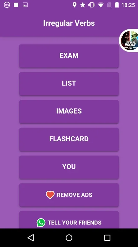 English Irregular Verbs for Android - Fun and Effective Learning