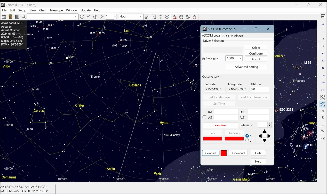 SkyChart for Windows: Immersive Stargazing Experience