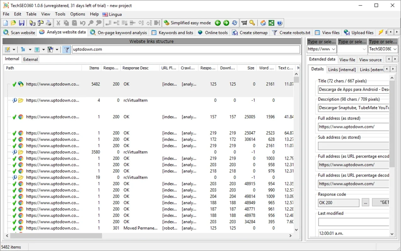 TechSEO360 for Windows - Optimize Your SEO