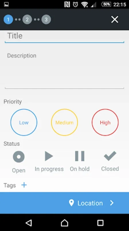 Pinpoint Works for Android - Manage Projects Offline