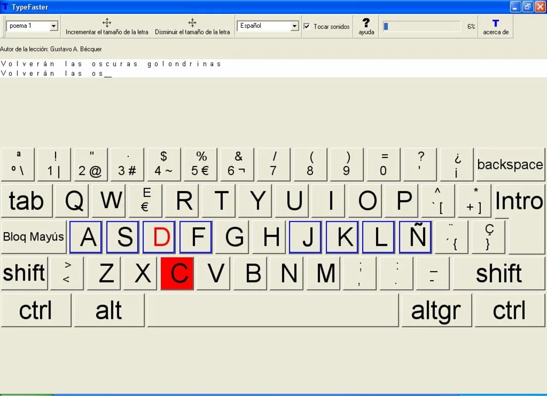 TypeFaster: The Engaging Windows Typing Tutor