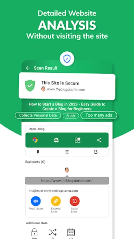 LinkWall for Android - Secure Browsing App