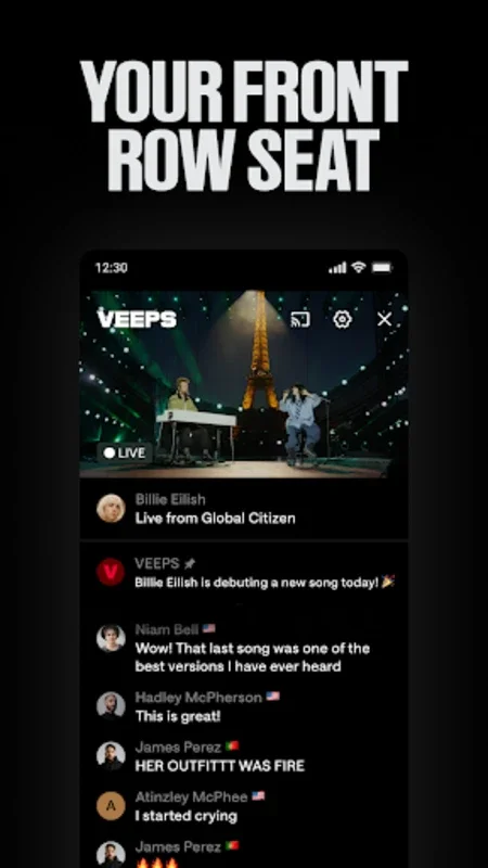 Veeps for Android - Download the APK from AppHuts