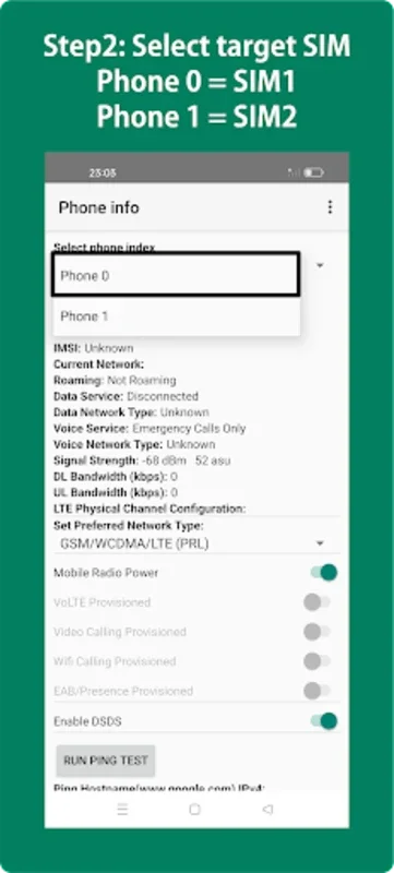 Network Type Switcher for Android: Customize Network Settings