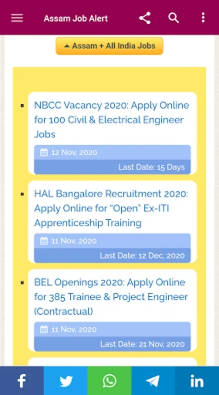 Assam Job Alert for Android - Unlock Government Job Opportunities