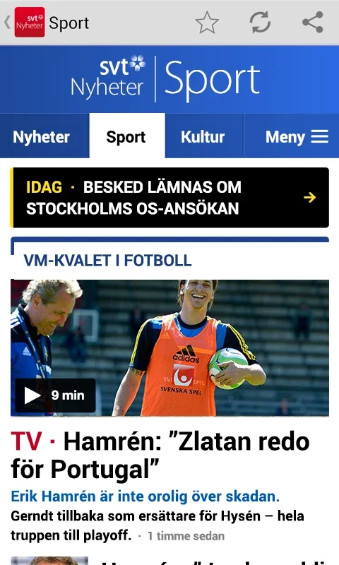 SVT Nyheter for Android - Stay Informed with Personalized Alerts