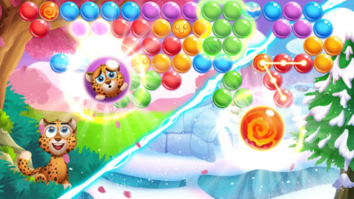 Bubble Pop: Wild Rescue for Android - No Downloading Needed