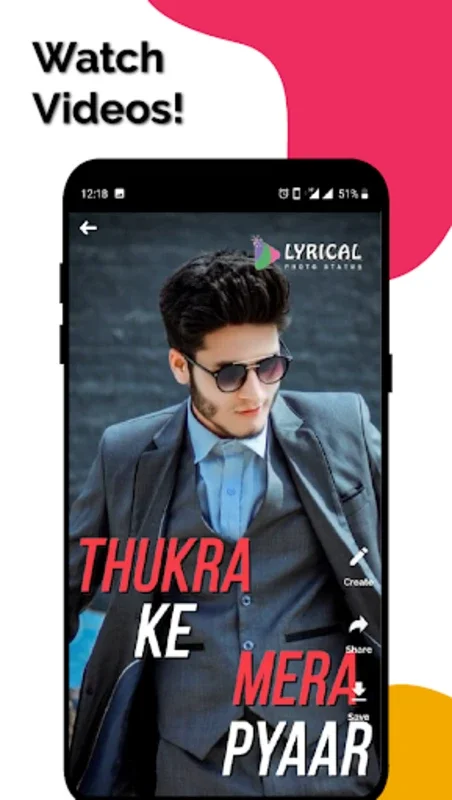Lyrical Photo Status for Android - Transform Photos into Videos
