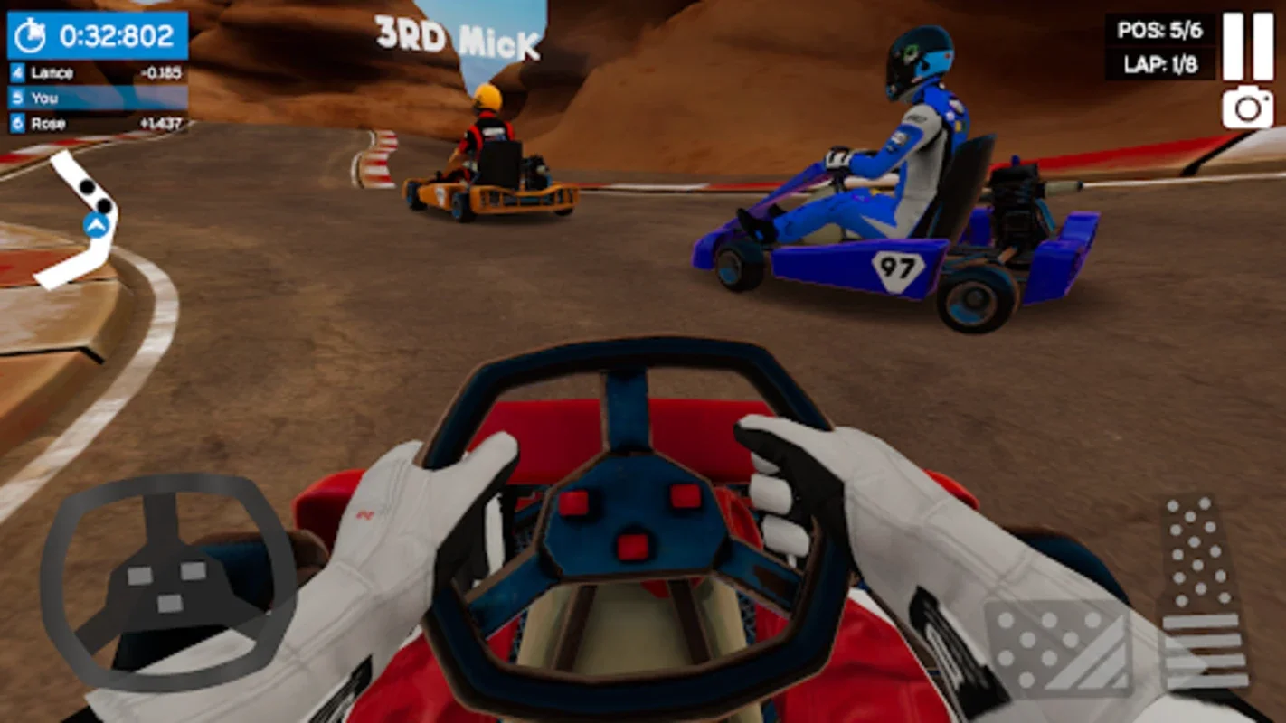 Real Go-Kart Karting Racing Game for Android - Immersive Racing