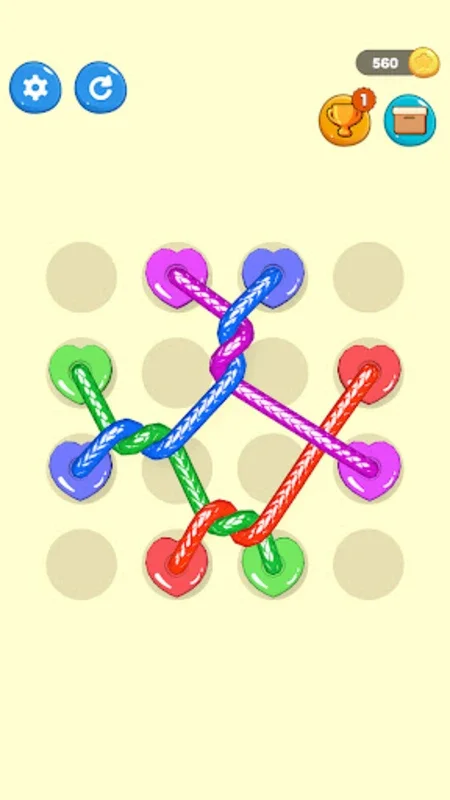 Tangled Line 3D: Knot Twisted for Android - No Downloading Needed