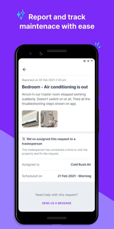 Different for tenants for Android: Simplify Rental Life