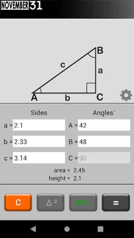 Triangle Calculator for Android: Precise & Versatile