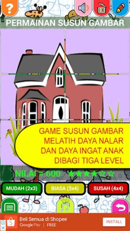 Belajar Huruf dan Angka for Android - Engaging Pre-School App