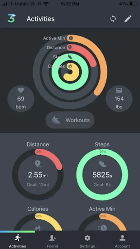 3+ PRO for Android: Comprehensive Fitness Tracking