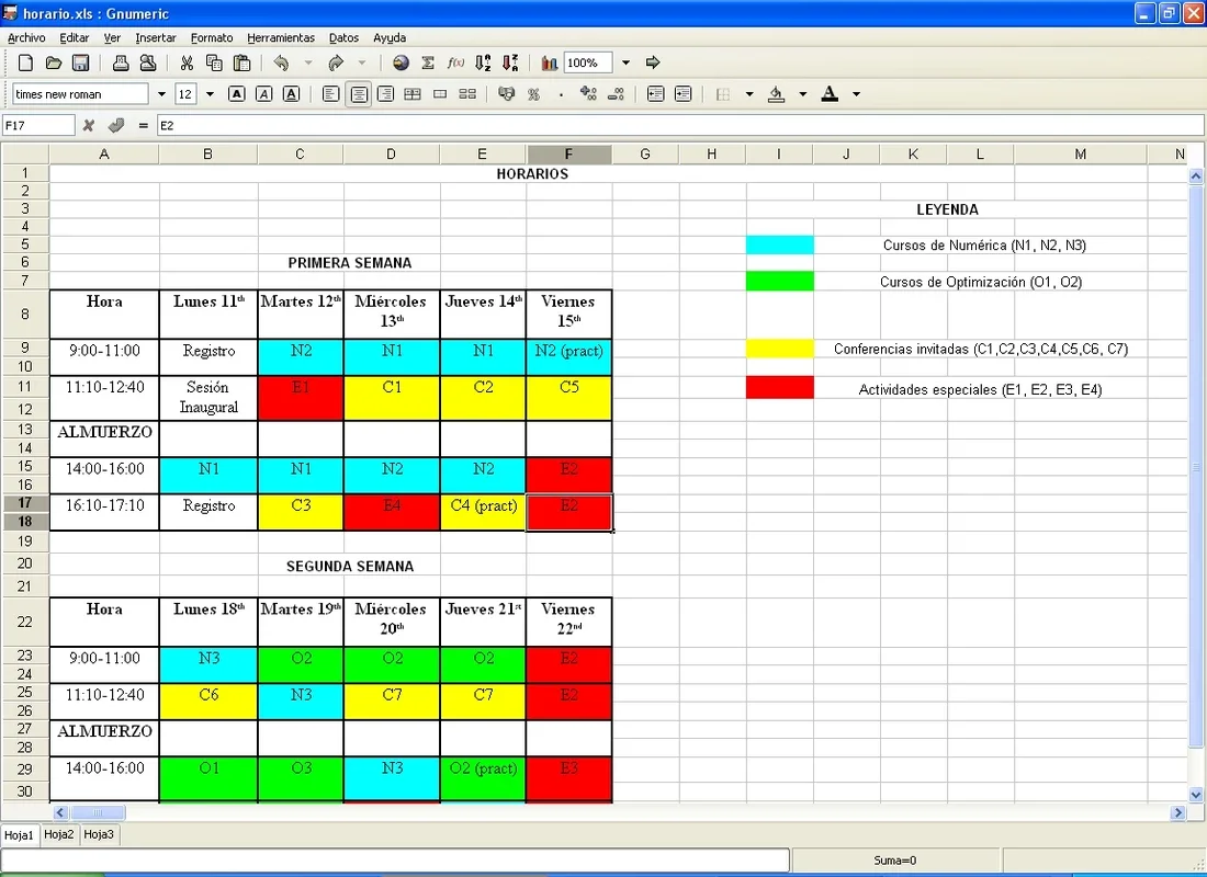 Gnumeric for Windows - A Free Spreadsheet Tool