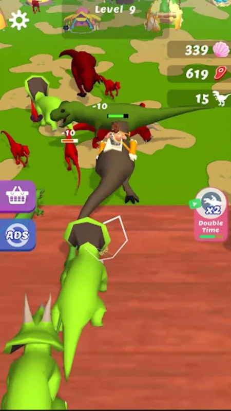 Dino Island for Android - Build and Command Dinosaurs