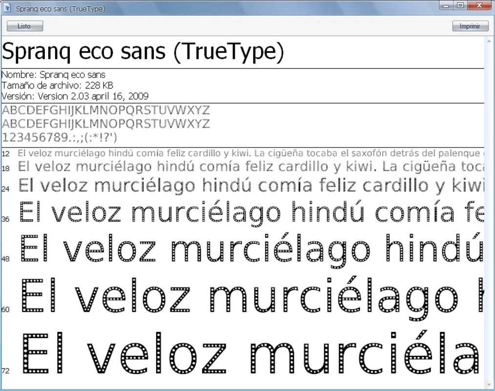 EcoFont: The Ink-Saving Font for Windows