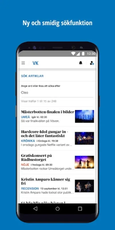 Västerbottens-Kuriren for Android - Stay Informed Easily