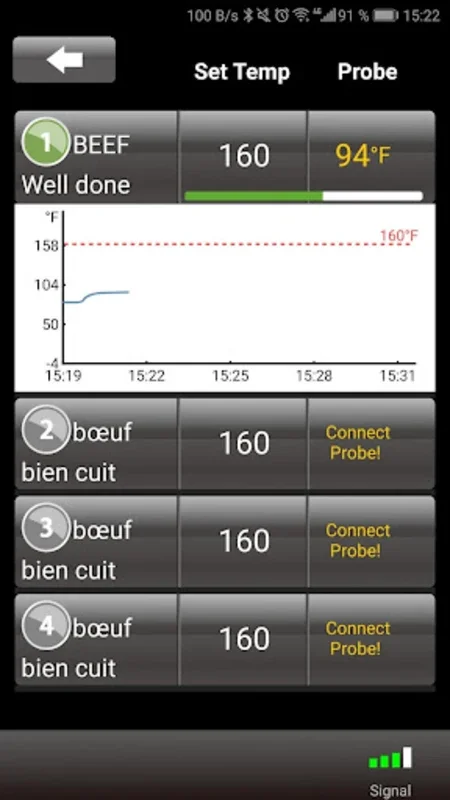 iChef BT-600 for Android: Precise BBQ Monitoring